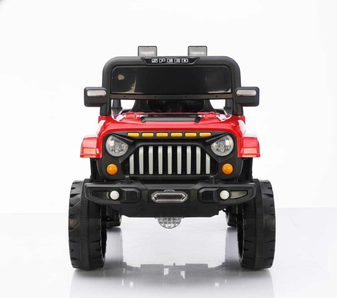 Kids Thar 4X4 Heavy Duty 12V Electric Ride On Jeep for Kids with Remote Control, Music and Light 1-7 Yrs photo 5