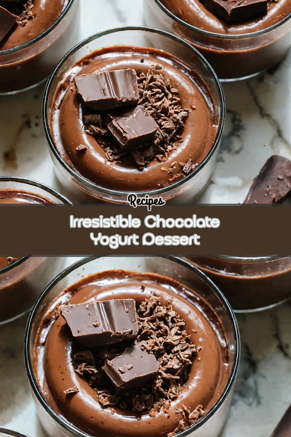 Irresistible Chocolate Yogurt Dessert