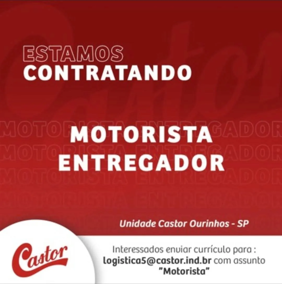 Vaga Na Castor Para Entregador
