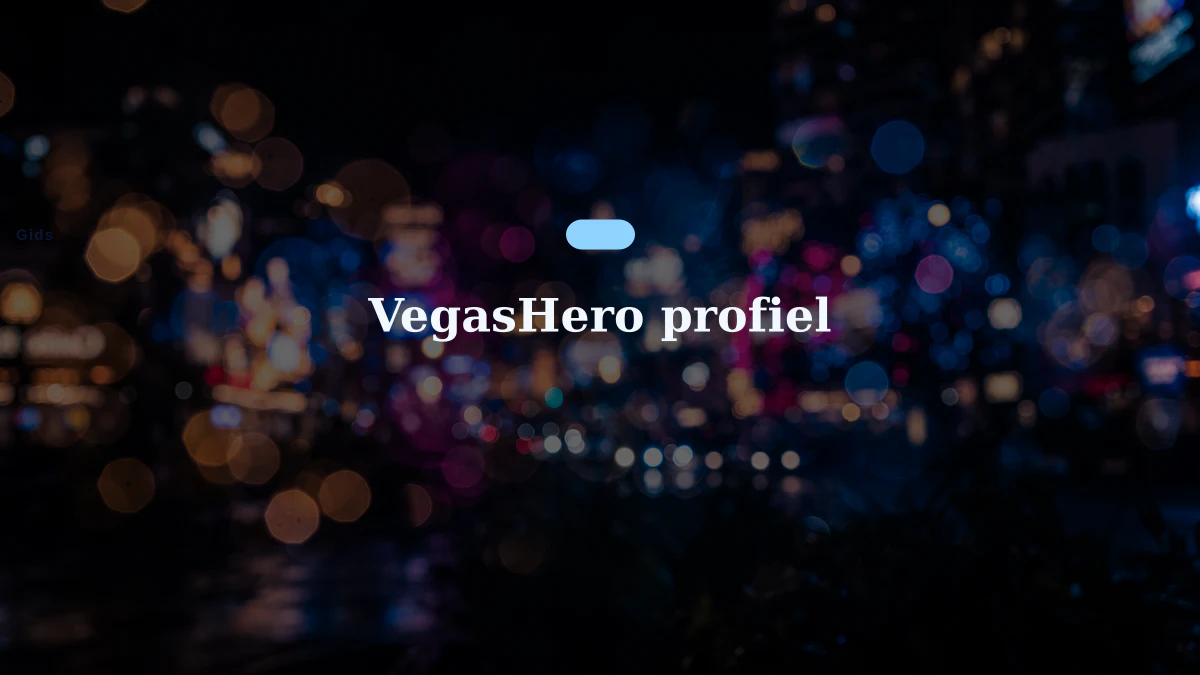VegasHero profiel