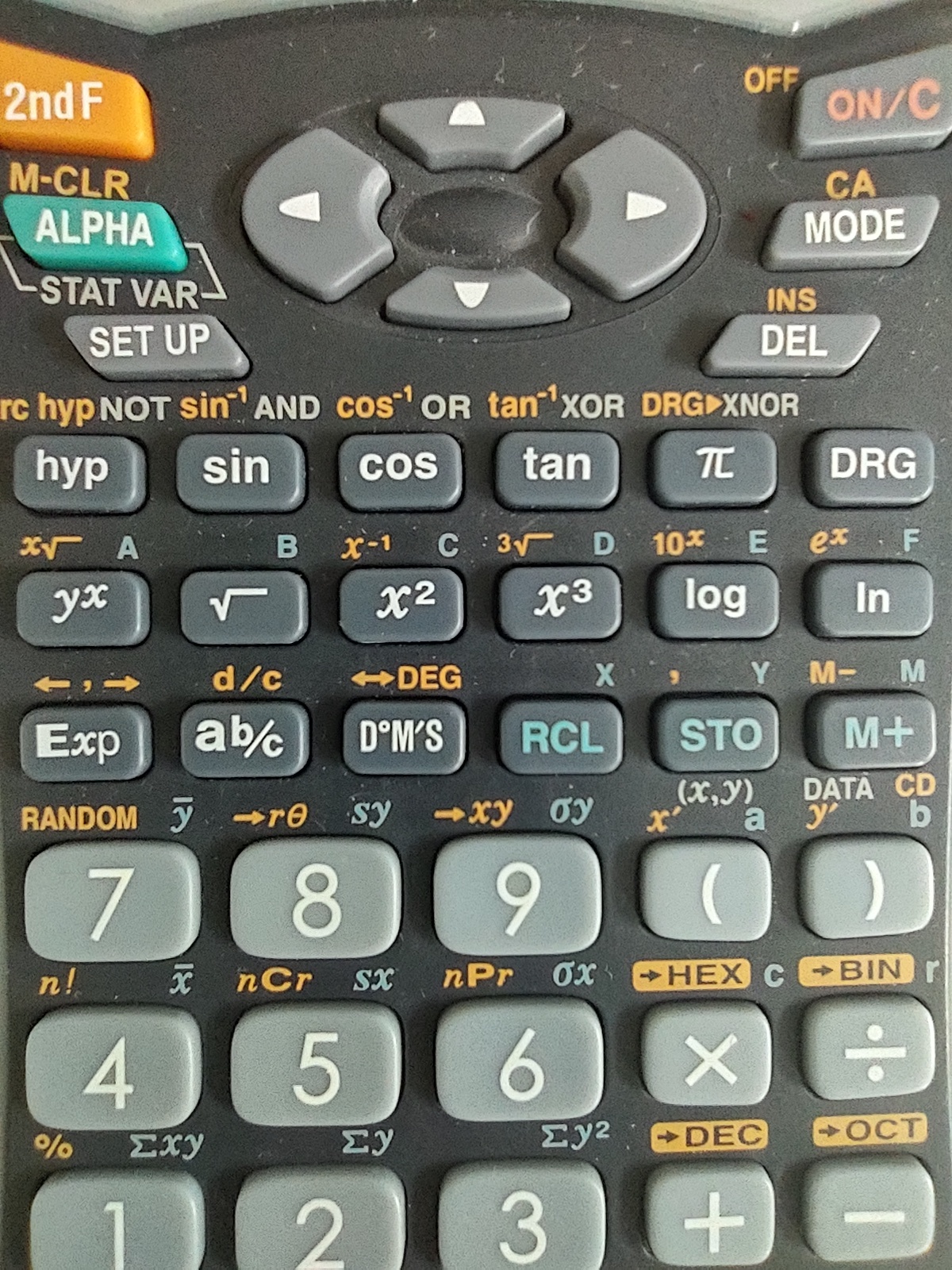 Scientific calculator