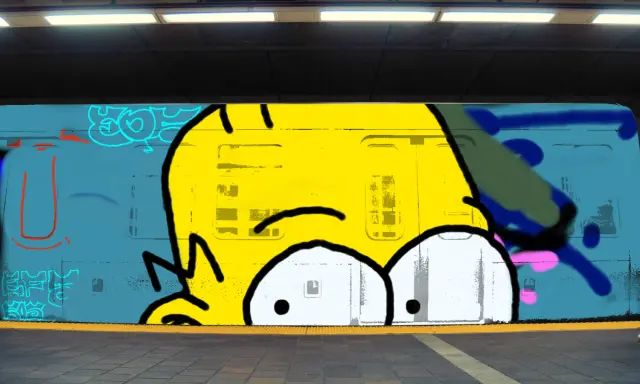 Graffiti artwork by G13R