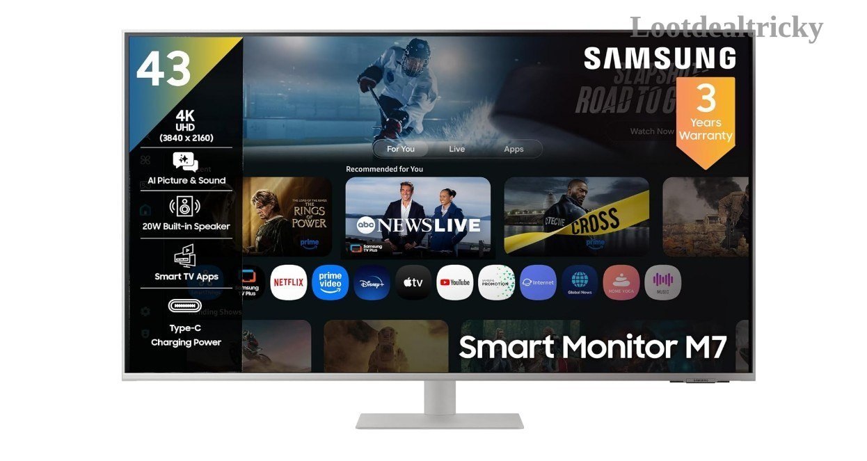 Samsung 43 1 – Just ₹28649 | Loot Deal