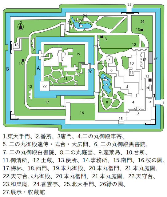 Nijo-Castle-plan