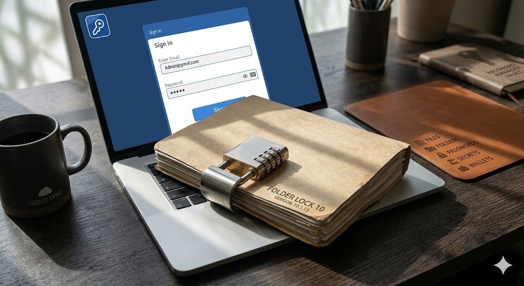 Private wallets and secrets protected inside an encrypted vault