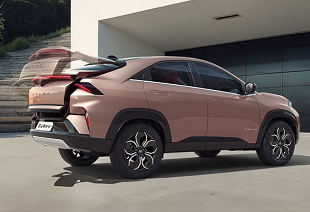 Tata Curvv rear design