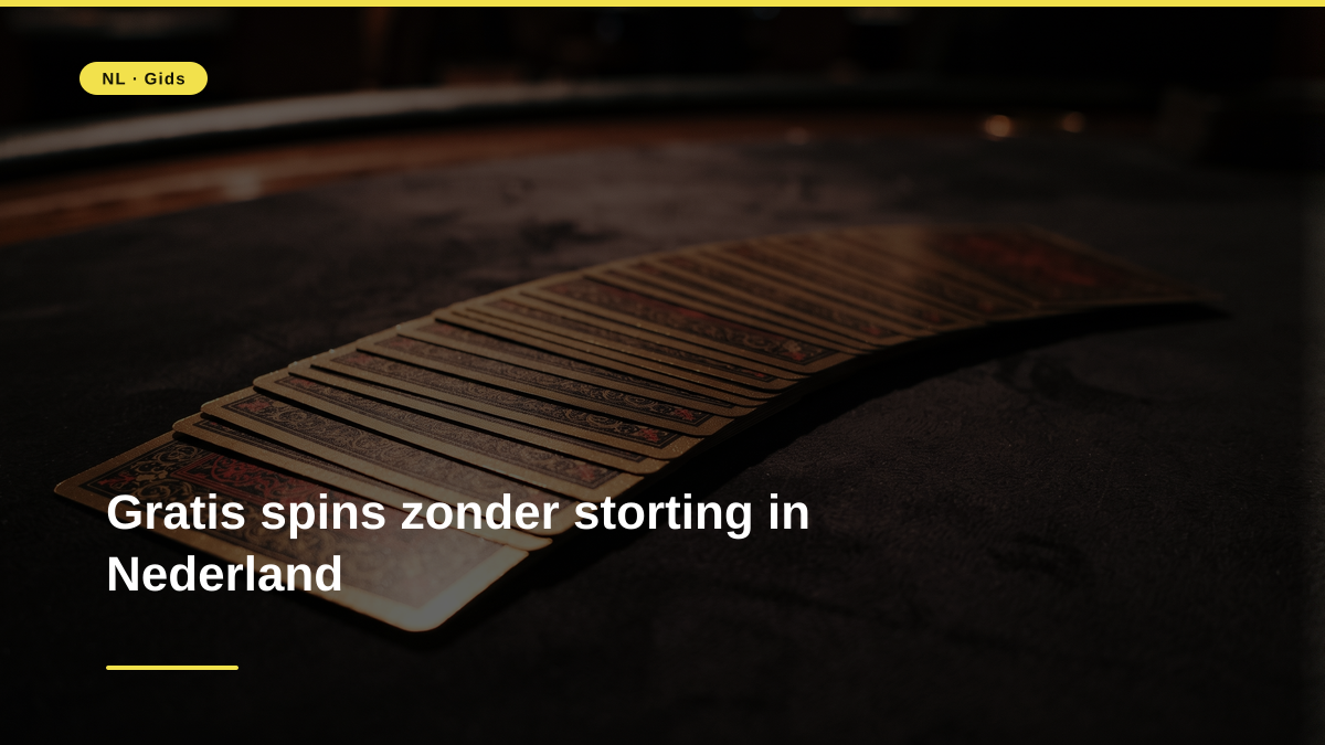 Gratis spins zonder storting in Nederland
