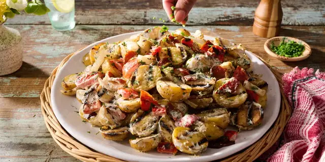 Grilled Potato Salad Sparks Summer Picnic Trend