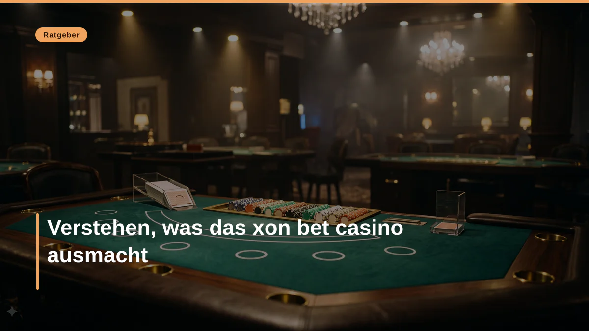 Verstehen, was das xon bet casino ausmacht