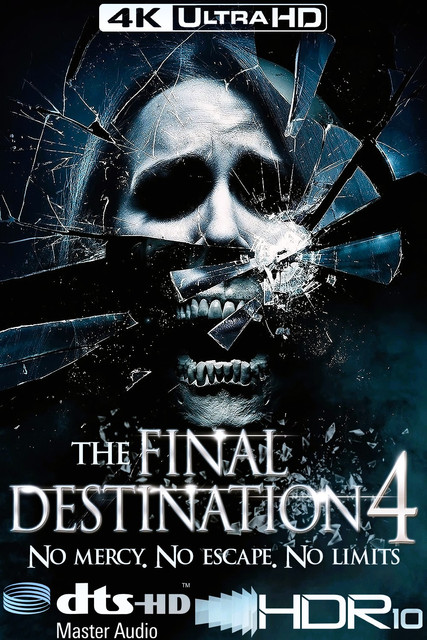The Final Destination 4 2009, 4K, MOVIE, COVER, POSTER, BOX, ART
