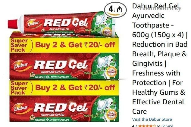 Amazon Dabur Red | Best Deal