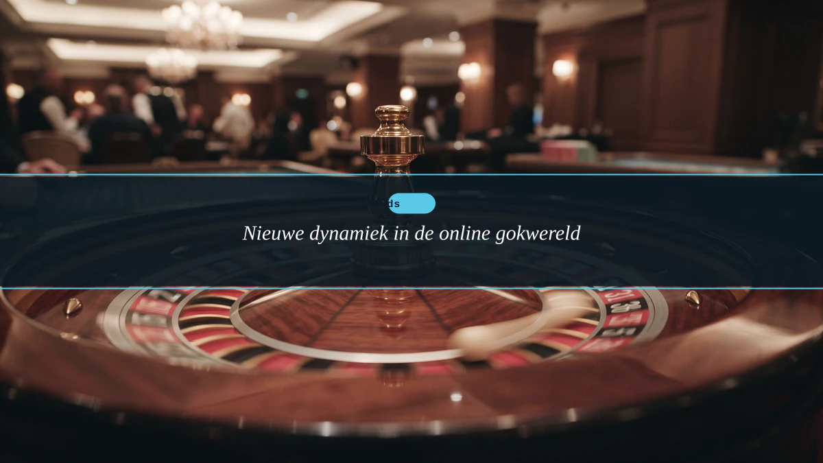 Nieuwe dynamiek in de online gokwereld