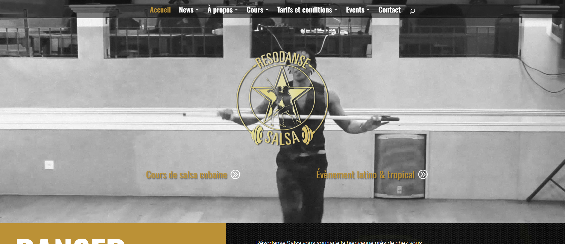 Screenshot of resodanse-salsa.ch