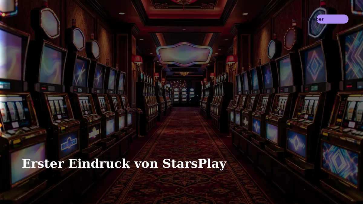 Erster Eindruck von StarsPlay
