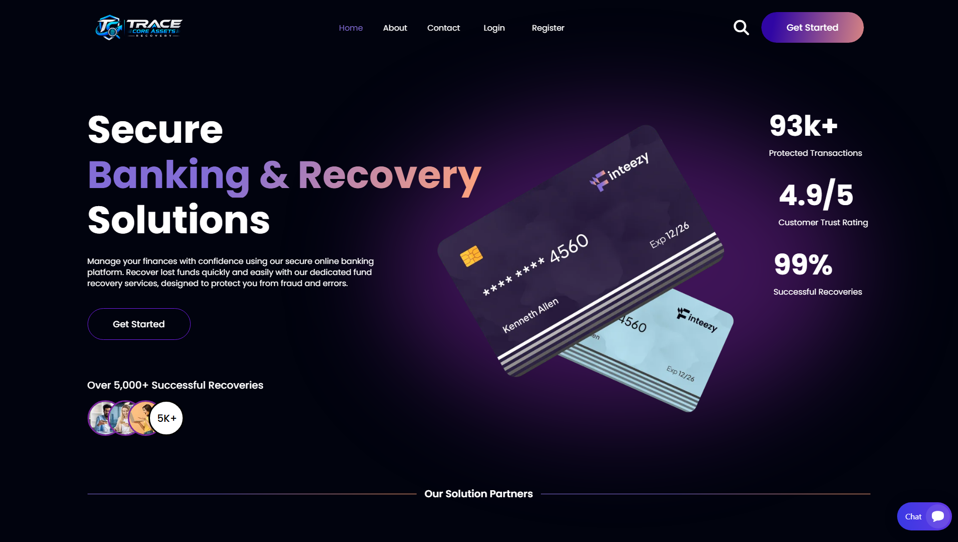 Stored capture of tracecoreassetsrecovery.site