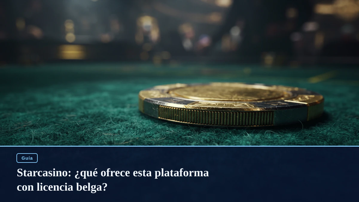 Starcasino: ¿qué ofrece esta plataforma con licencia belga?
