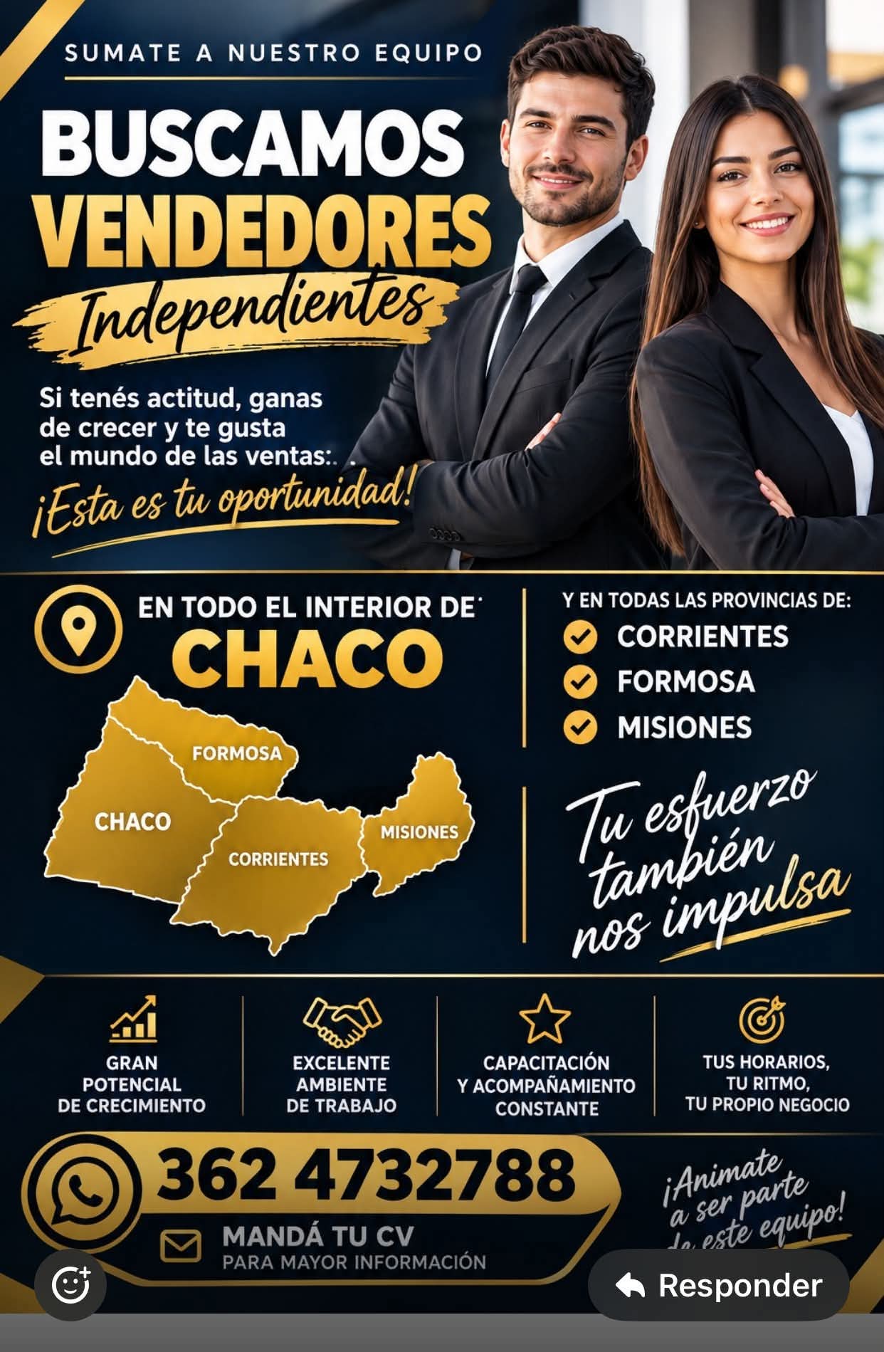 Se Buscan Vendedores Independientes en Misiones