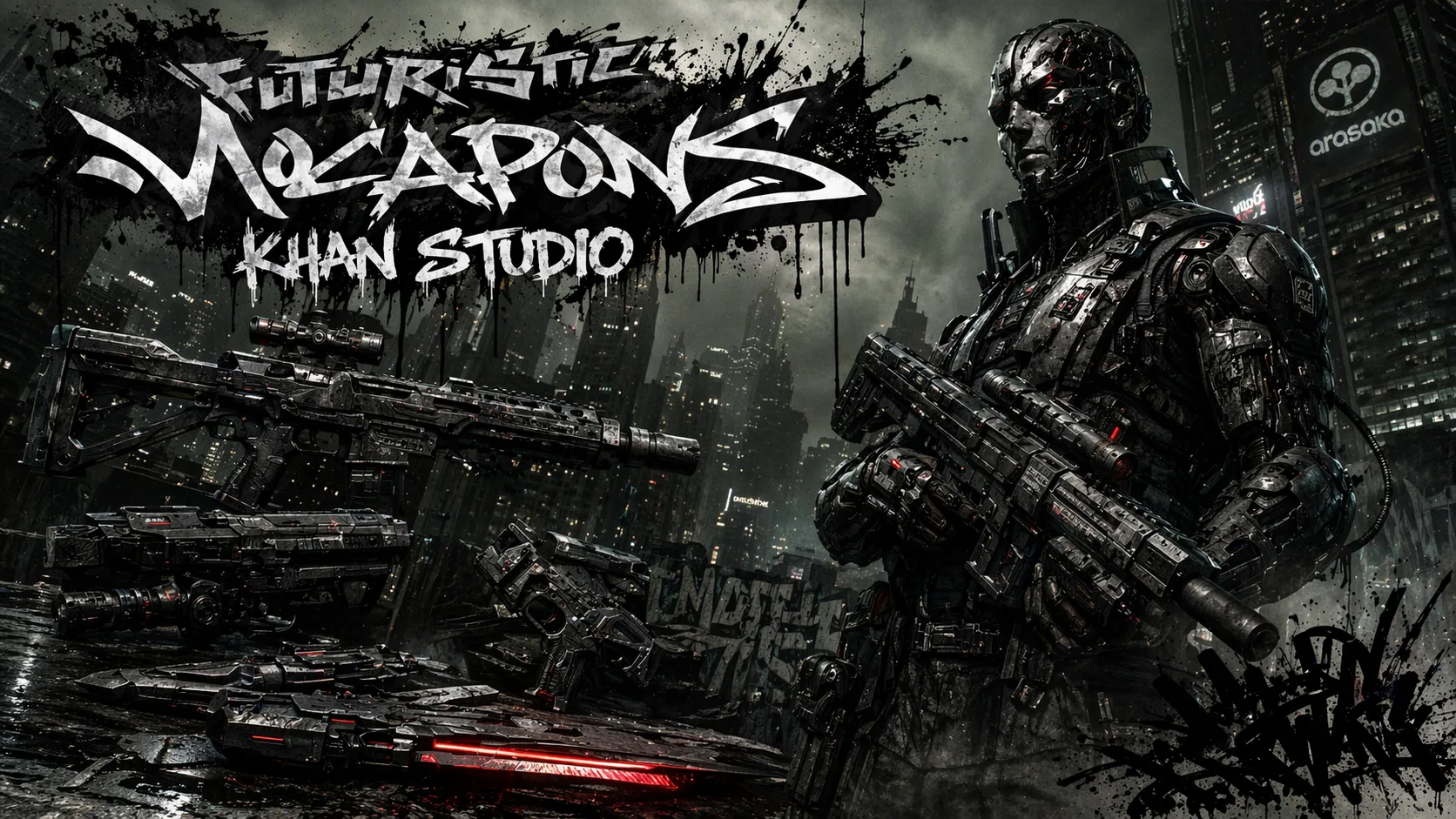 Khan Studio | Futuristic Weapons