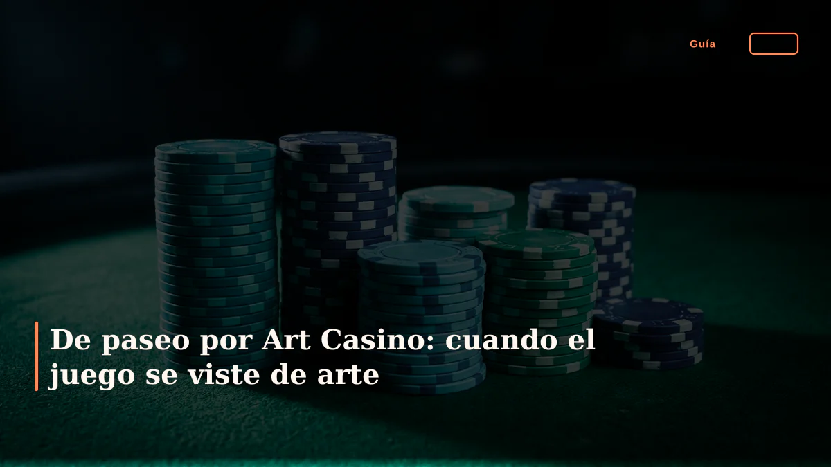 De paseo por Art Casino: cuando el juego se viste de arte 1 De paseo por Art Casino: cuando el juego se viste de arte