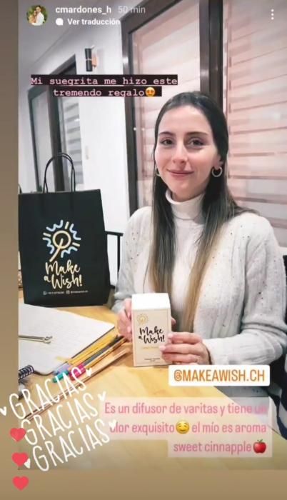 Sweet Cinnapple Make a Wish compartido por cliente