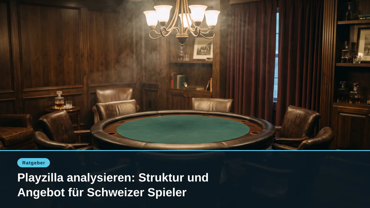 Playzilla analysieren: Struktur und Angebot für Schweizer Spieler
