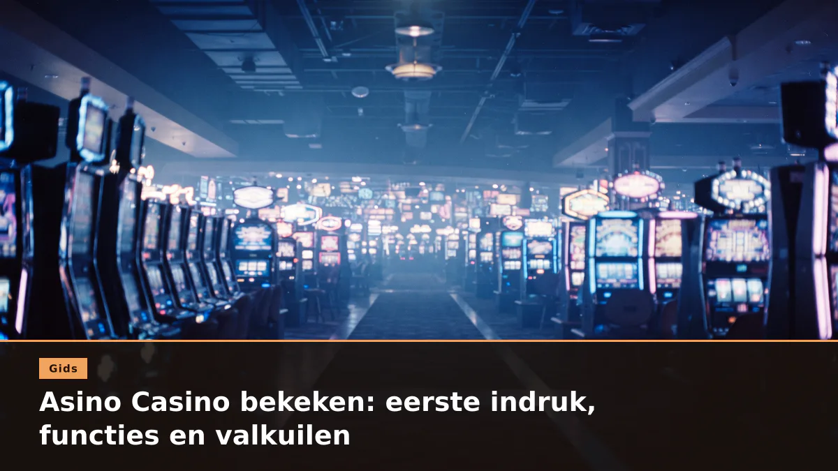 Asino Casino bekeken: eerste indruk, functies en valkuilen