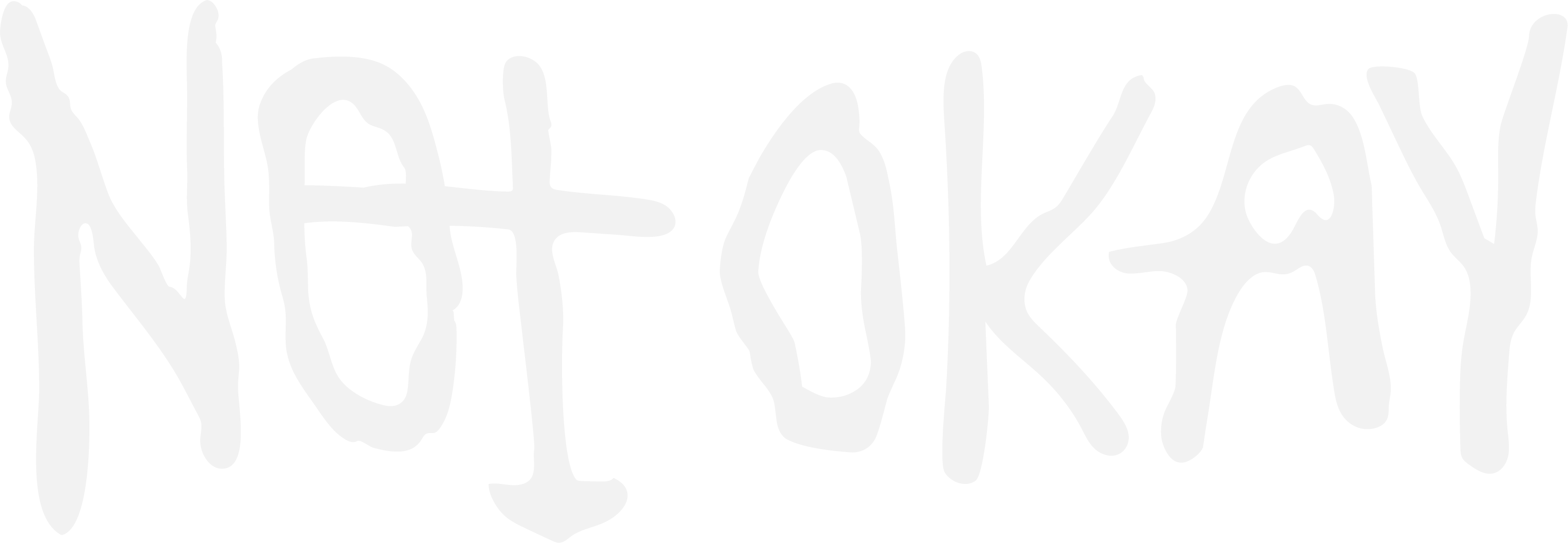 Logotipo horizontal de Not Okay