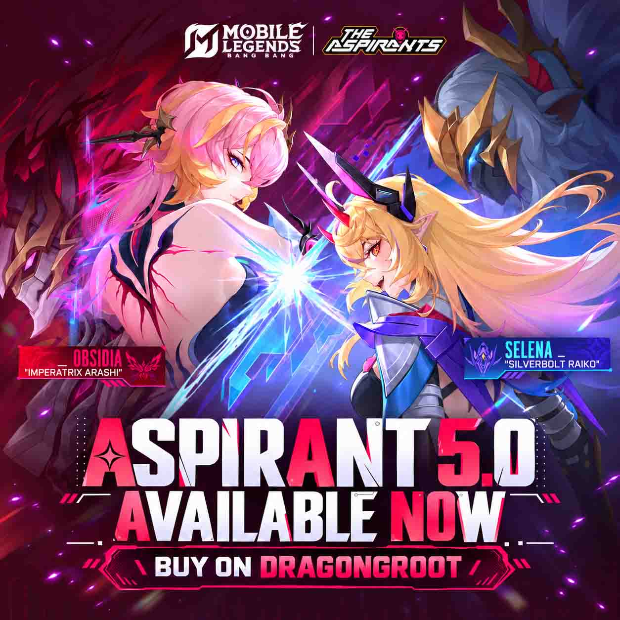 DragonGroot MLBB Aspirants 5.0 Premium Supply Phase 1 Top-Up