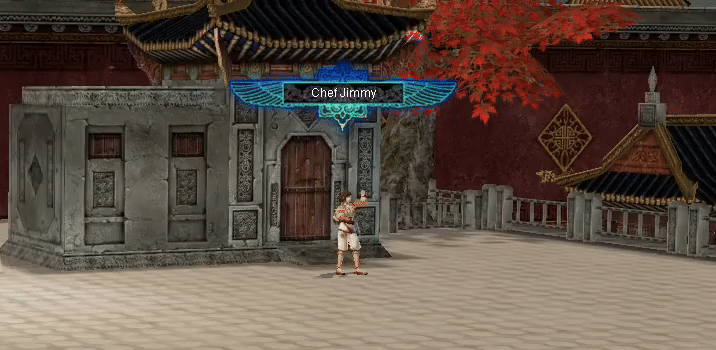 Chef Jimmy Location - Select Cooking -> Event Cooking