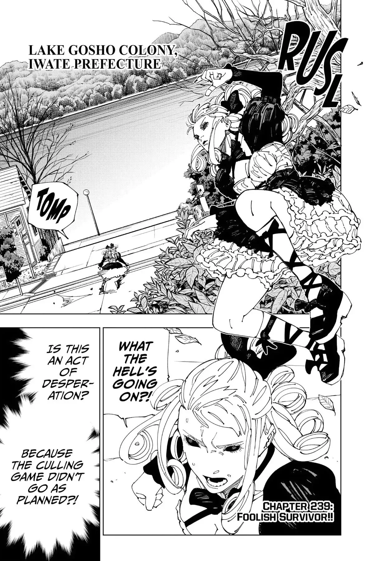 Read Jujutsu Kaisen Chapter 239 English - Page 1 Read Jujutsu Kaisen Chapter 239 English - Page 1