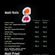 صورة منيو Restaurant B.A.D Sushi