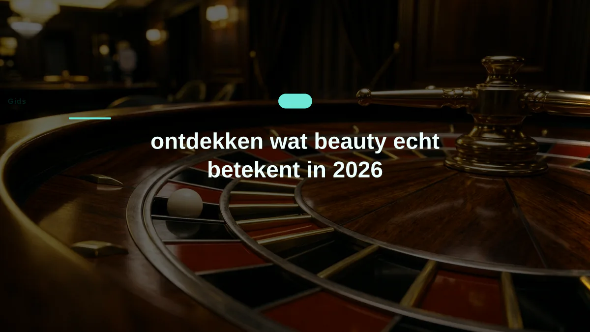 ontdekken wat beauty echt betekent in 2026