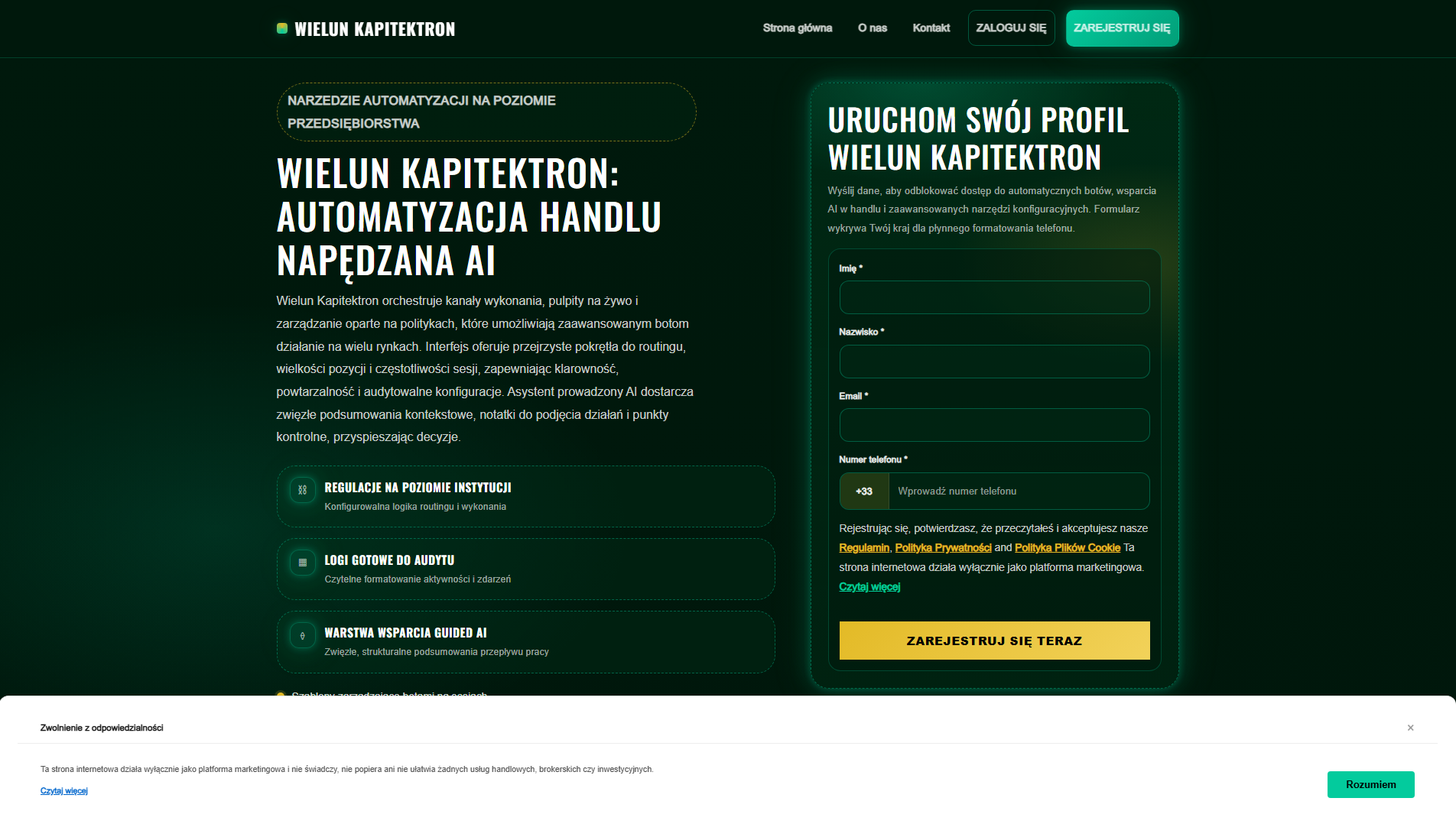 Stored capture of wielunkapitektron.click