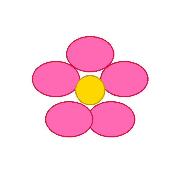 花朵拼豆项链图纸
