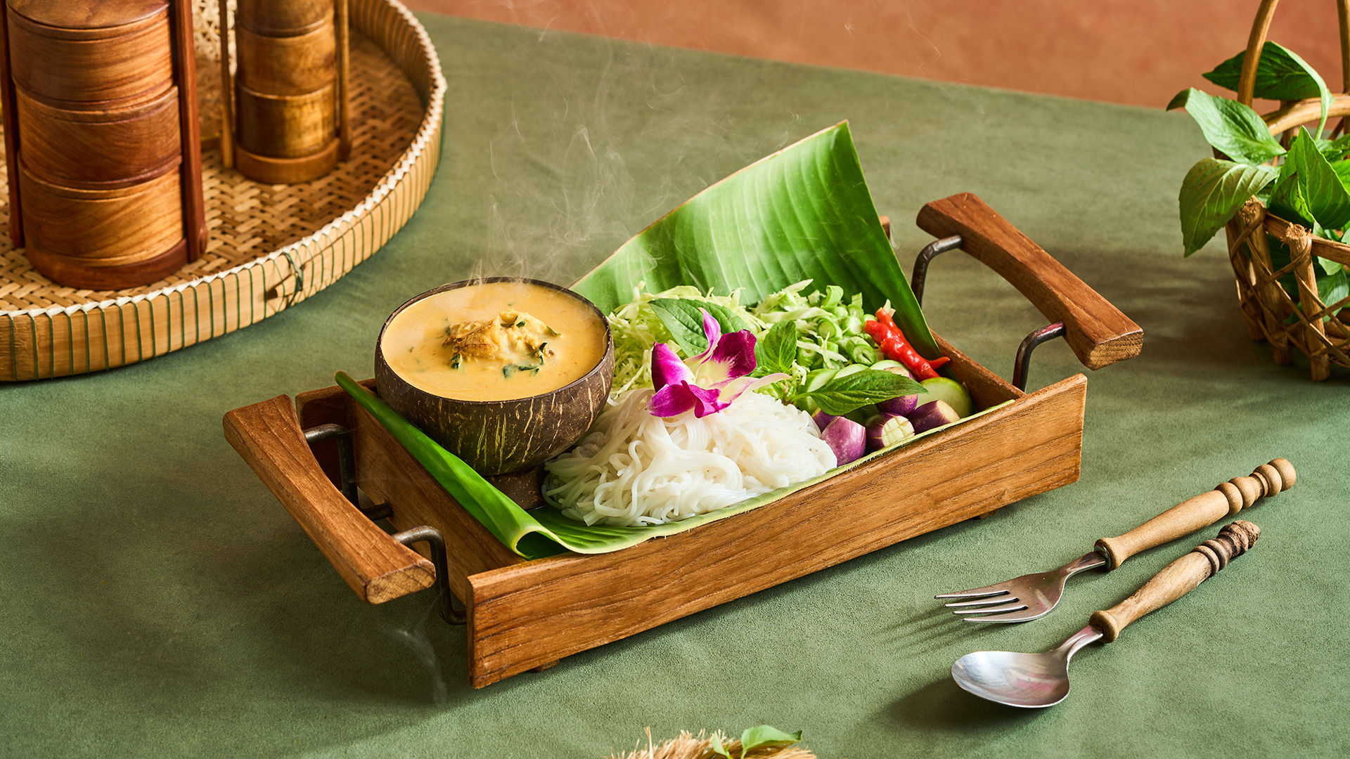 Fresh Thai ingredients