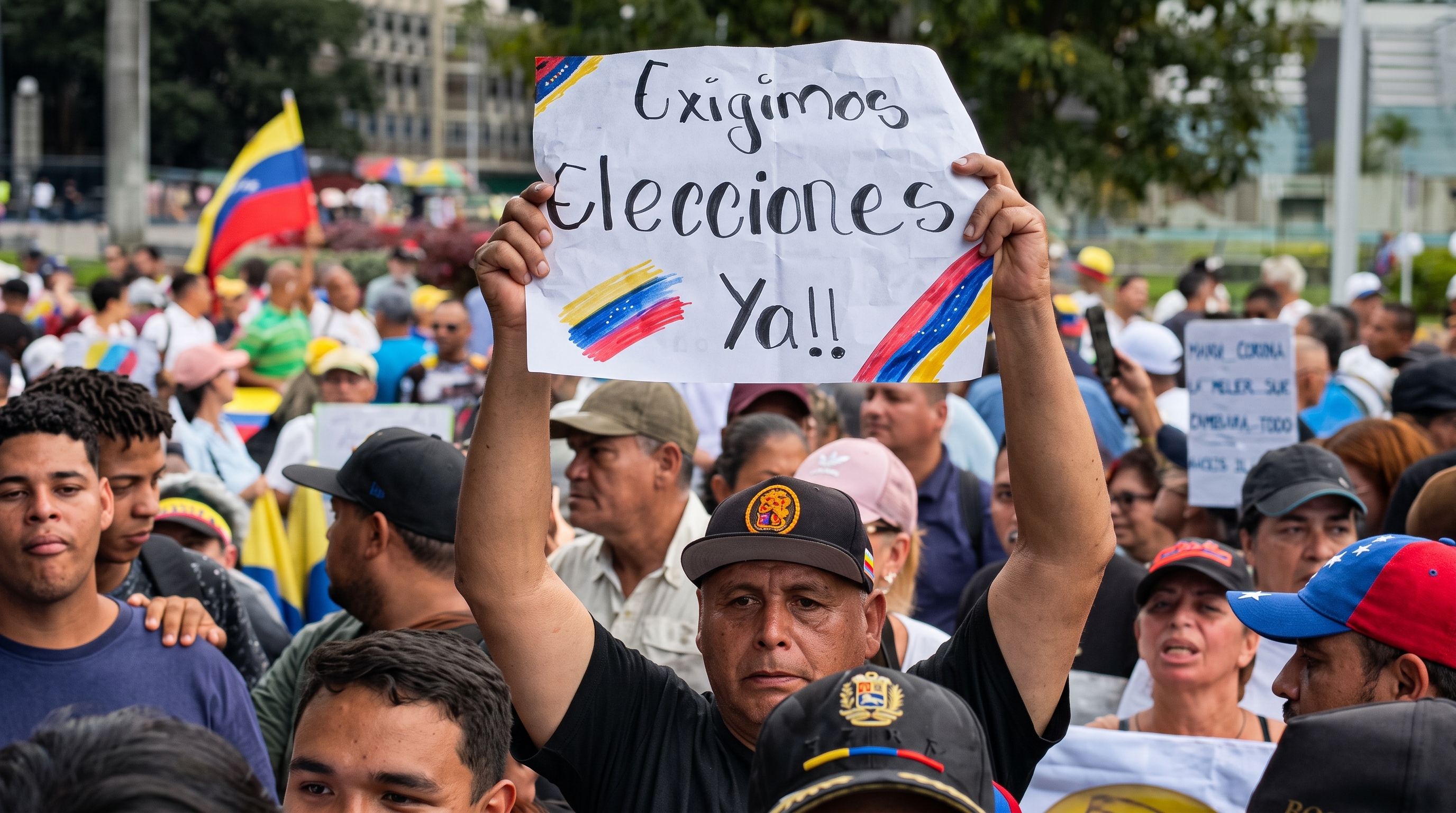 Manifestación en Venezuela