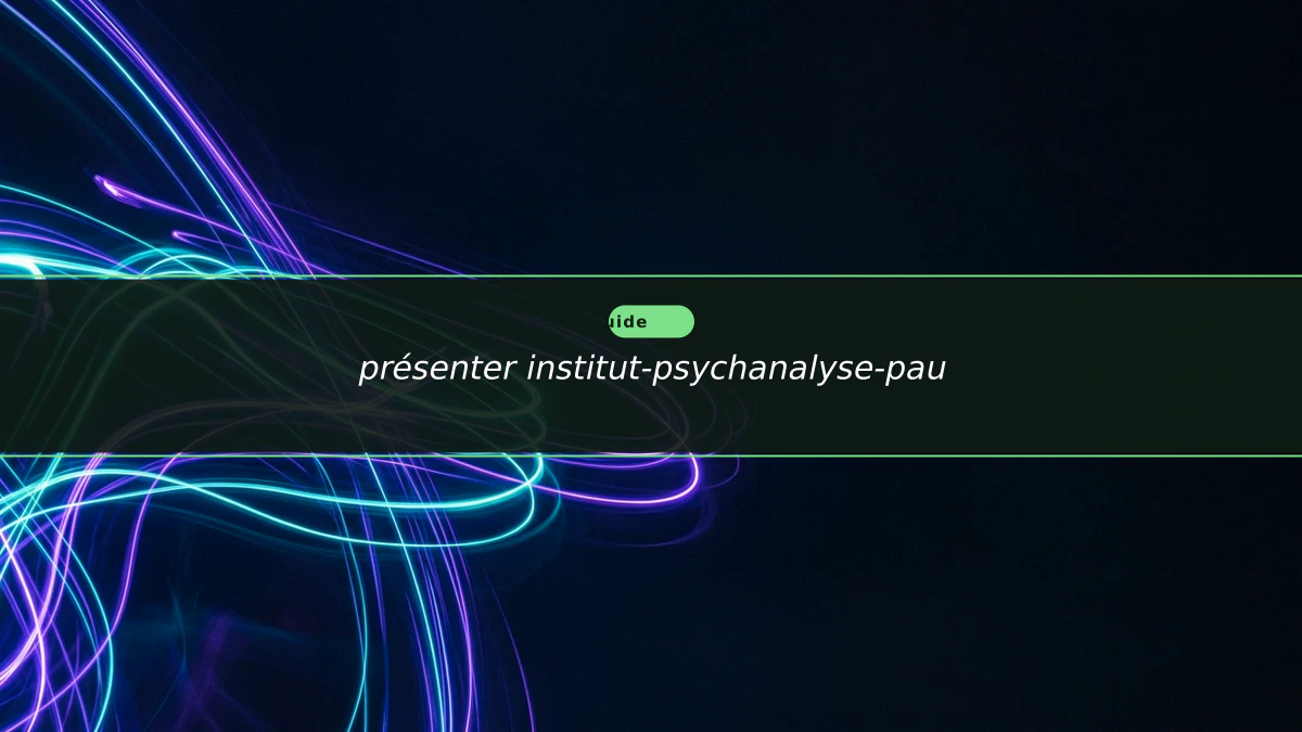 présenter institut-psychanalyse-pau