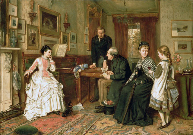George Goodwin Kilburne Poor Relations 1875