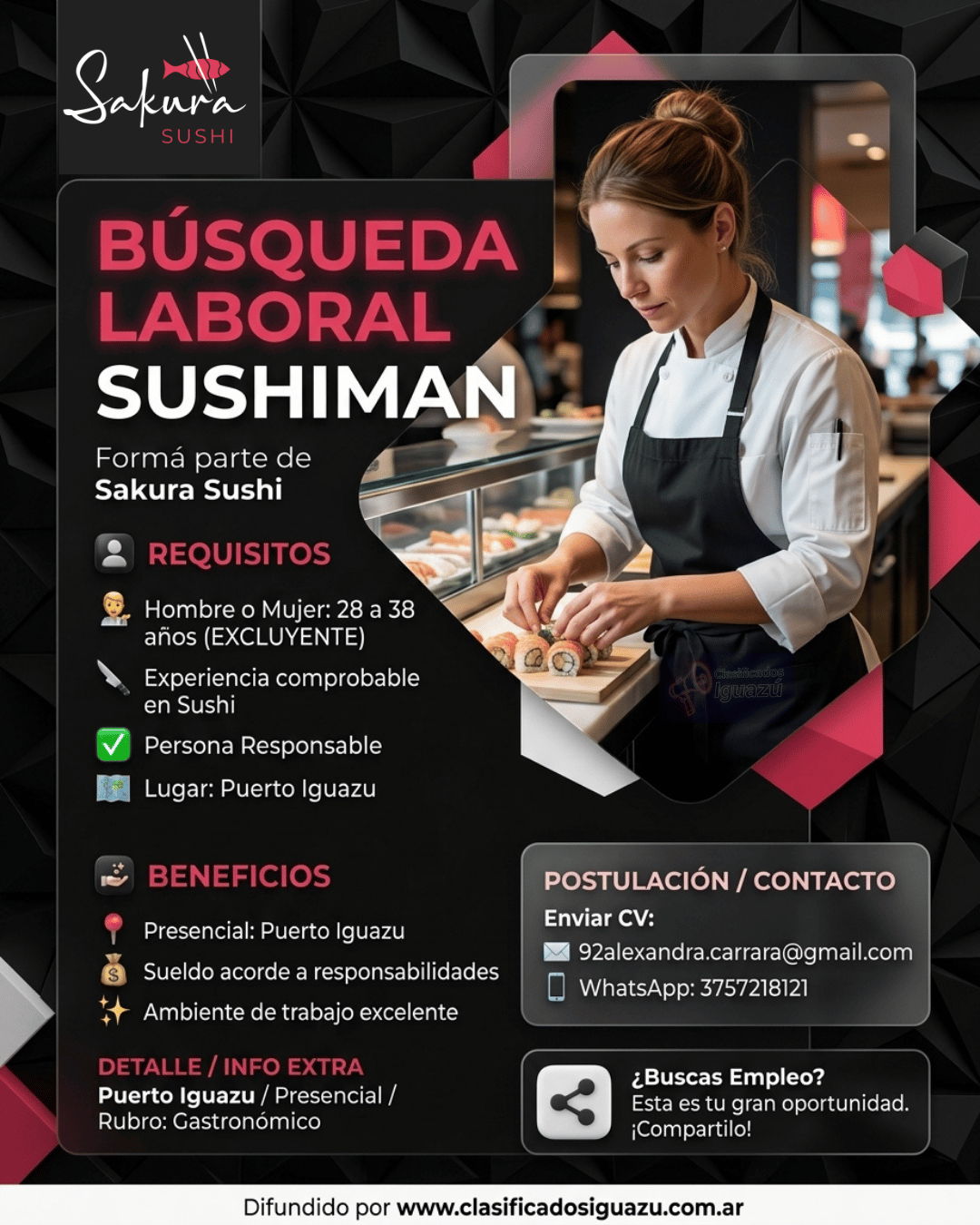 Se Busca Suhiman en Puerto Iguazu