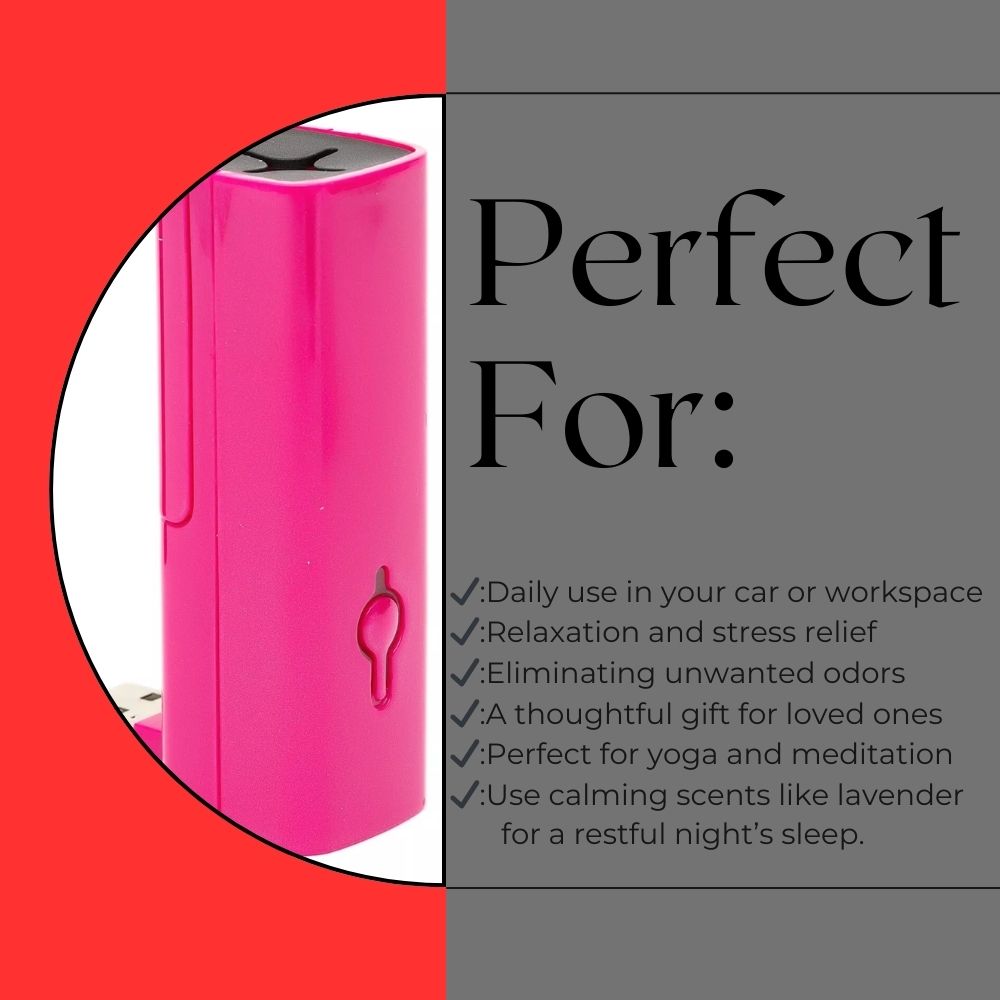 multi-use ultrasonic humidifier, effective essential oil diffuser, USB-powered fragrance machine, space-saving aroma diffuser, quick-fill mini humidifier
