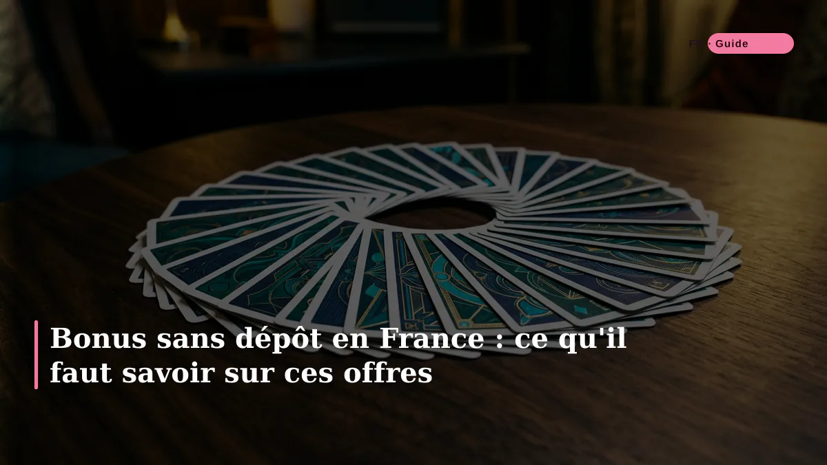 Bonus sans dépôt en France : ce qu'il faut savoir sur ces offres