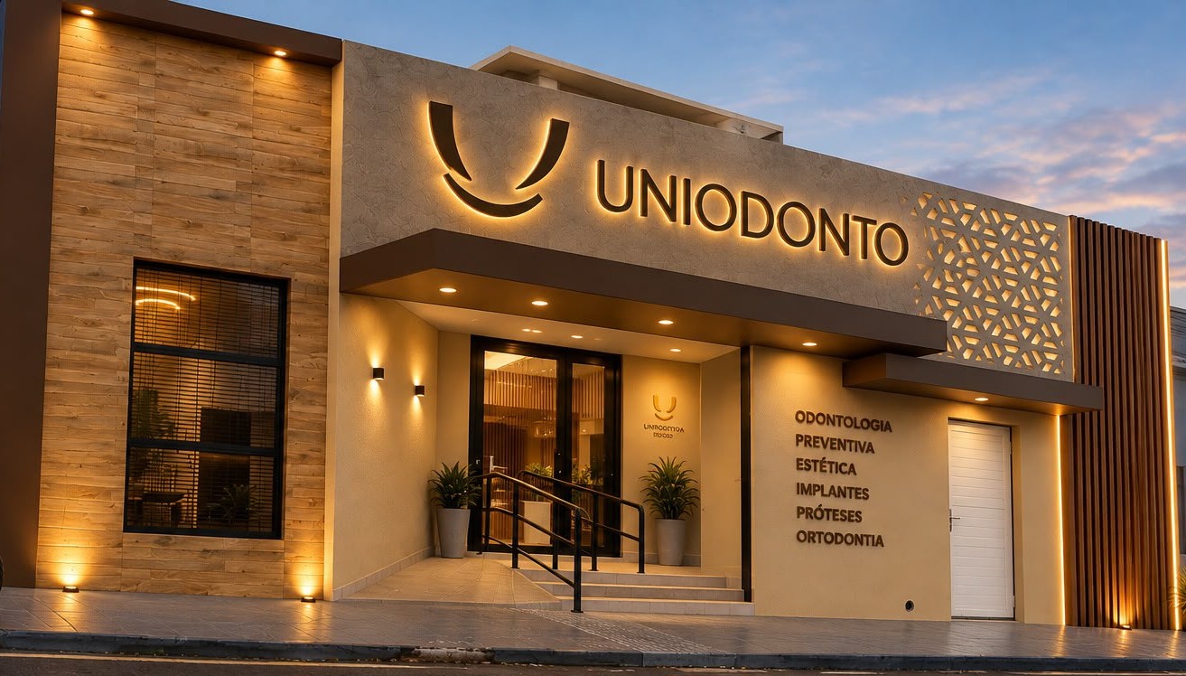 Fachada da clínica Uniodonto