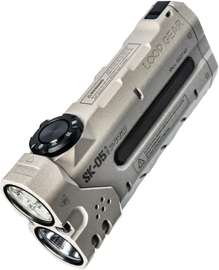 【飛魚さま専用】 新品未使用 LOOP GEAR SK-05 pro MAO LOOP GEAR SK05 PRO Mao EDC Flashlight 4360 Lumens, 8000mAh