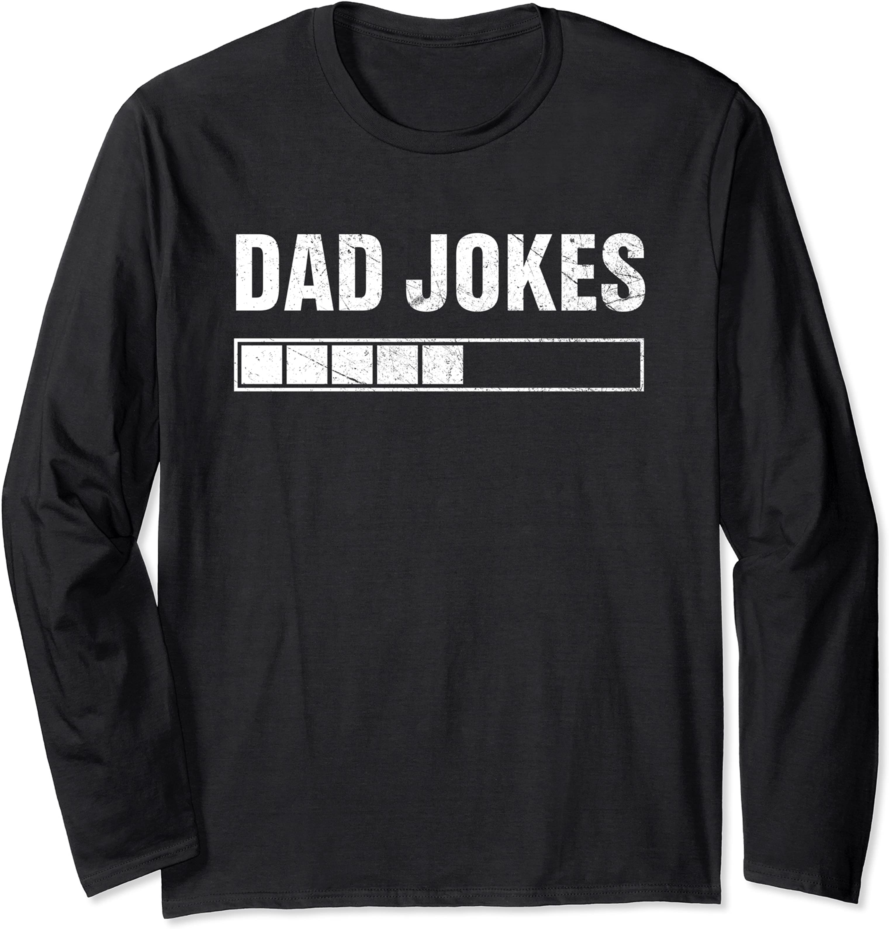 Dad Joke Loading 2023 Funny Fathers Day Daddy Long Sleeve T-Shirt