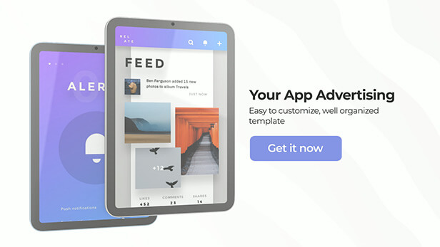 Tablet App Promo - Website Presentation Tablet App Promo - Website Presentation