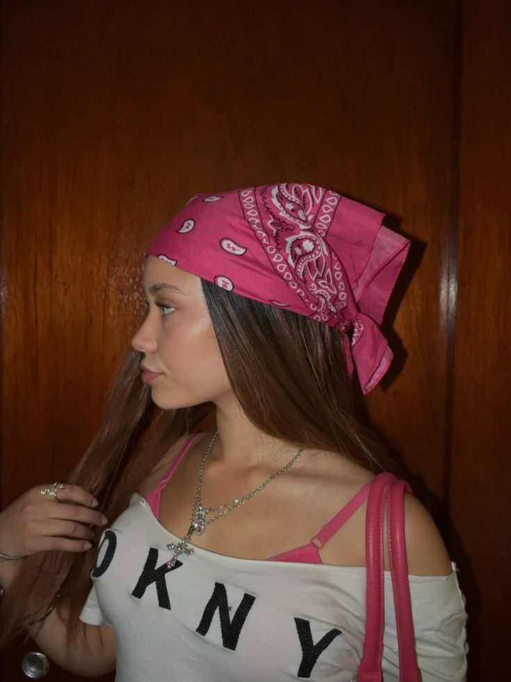Pink bandana - photo 2