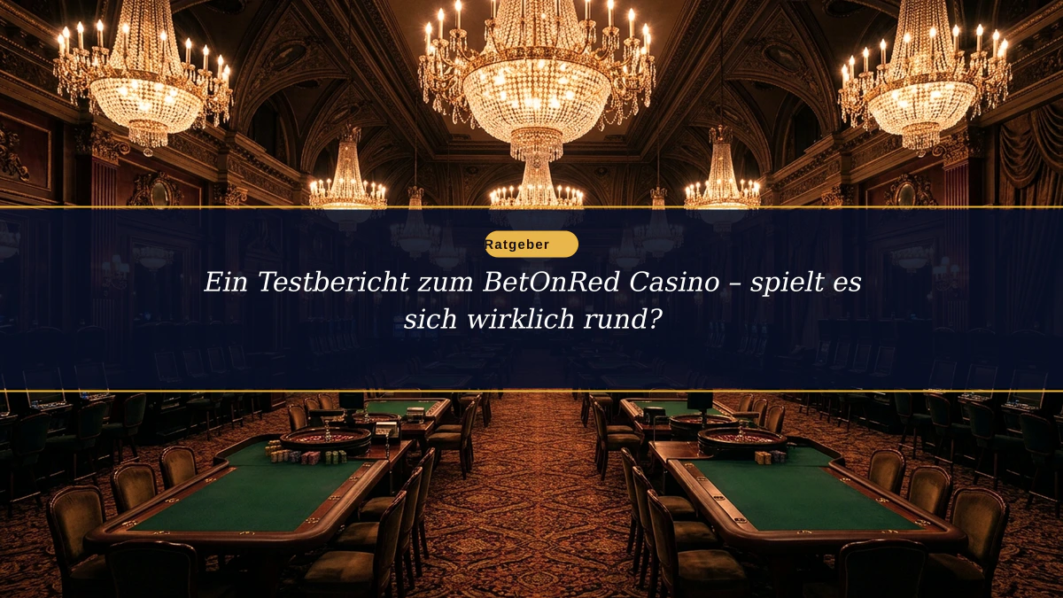 Ein Testbericht zum BetOnRed Casino – spielt es sich wirklich rund?