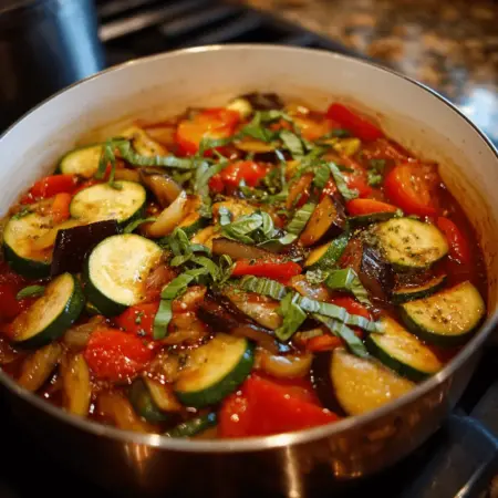 Easy French Provencal Vegetable Stew – A Flavorful, Rustic Recipe