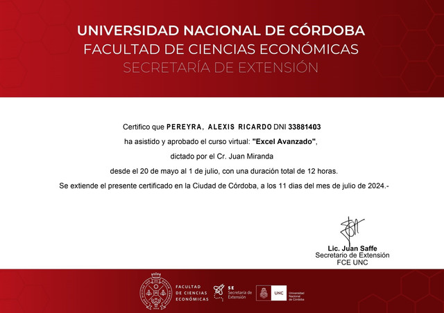 Certificado-Excel