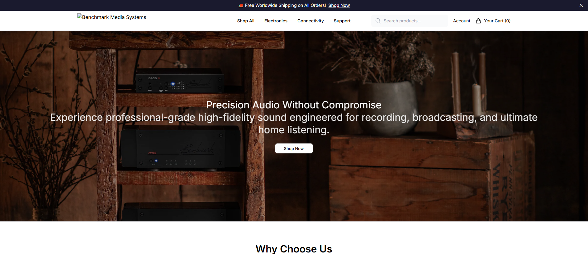 Stored capture of benchmarkmediaelectronics.shop
